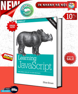 Bìa cán màu Learning JavaScript 3rd Edition - Hanoi IT Book