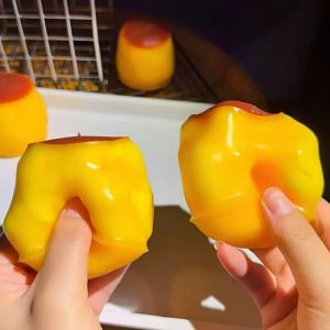 Squishy Fruit Stress Ball Squeeze Toy for Kids Adults Sensory Stress Relief Fidget Toy