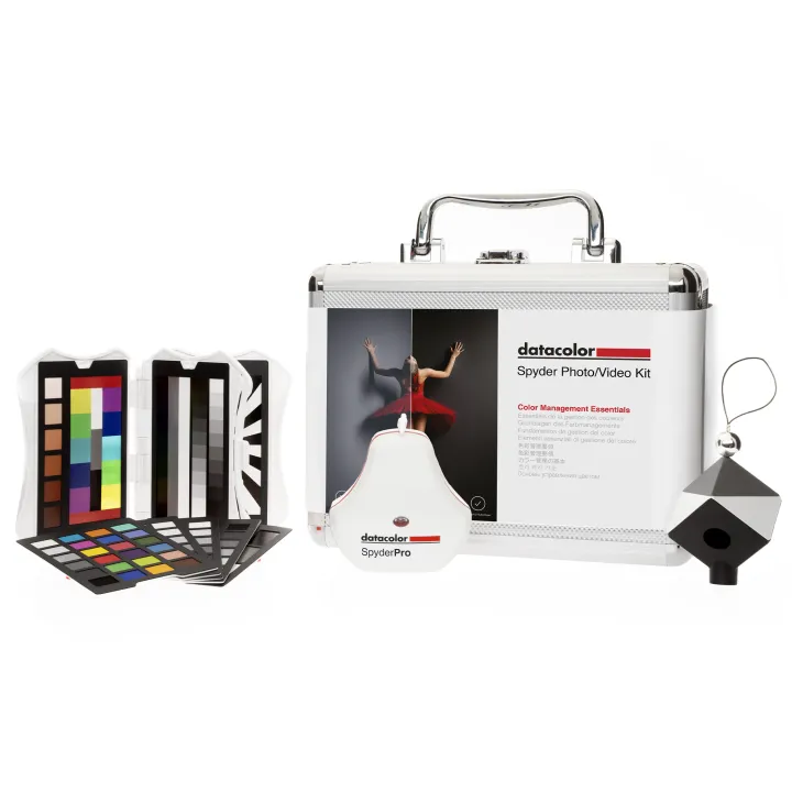 2024 Version Datacolor Spyder Photo/Video Kit: Color Management Tools for Photo and Video, from Capture Through Editing