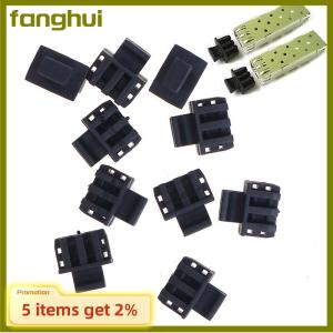 fanghui 10pc SFP Protective Cover SFP Fiber Module Covers Dust Cap Cage Dust Plug
