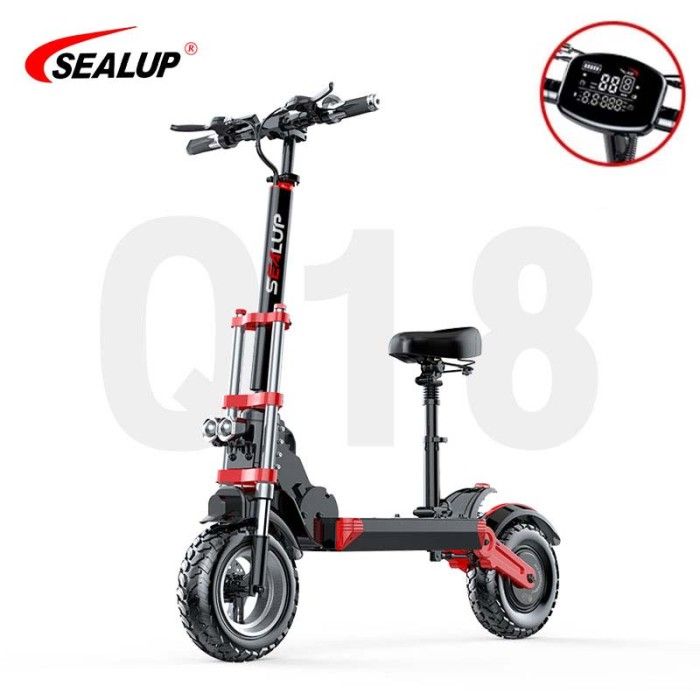 Electric scooter listrik SEALUP Q18 dewasa Skuter listrik lipat
