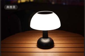 SXH Solar Powered Table Lamp Indoor and Outdoor Dining Table Retro Portable Rechargeable Touch-Controlled Desktop Night Light