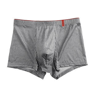 Mens Energizing MidWaist Comfortable Boxer BriefsMens Striped Mid-Rise Boxer Briefs