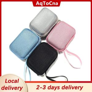 [COD] AqToCna Ship within 24 hours Nylon + EVA Hard Shell Digital Camera Case Small Travel Cameras Storage Holder For Accessories SD Card CCD Card