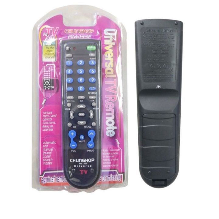 RM-133E/RM-88E 3 IN 1 Universal TV Remote control | Lazada PH