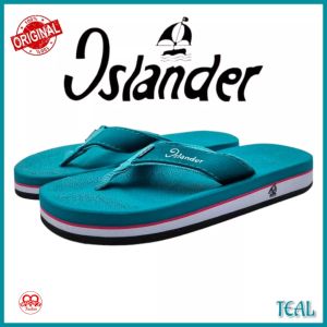 Islander Mens Teal non-slip rubber rubber soles colored Slippers 100% Authentic and Original (Makapal)