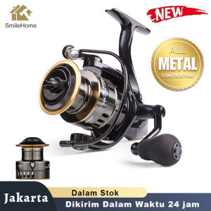 reel pancing Metal HE500mini - 7000 10kg drag reel pancing murah kuat cuci gudang full besi ril pancing
