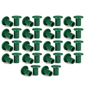 36Pcs Flexible PVC Garden Cane Caps Protect Against Injuries And Support Mushroom Safety Caps