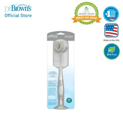 Dr. Browns Standard Baby Feeding Bottle Brush Grey