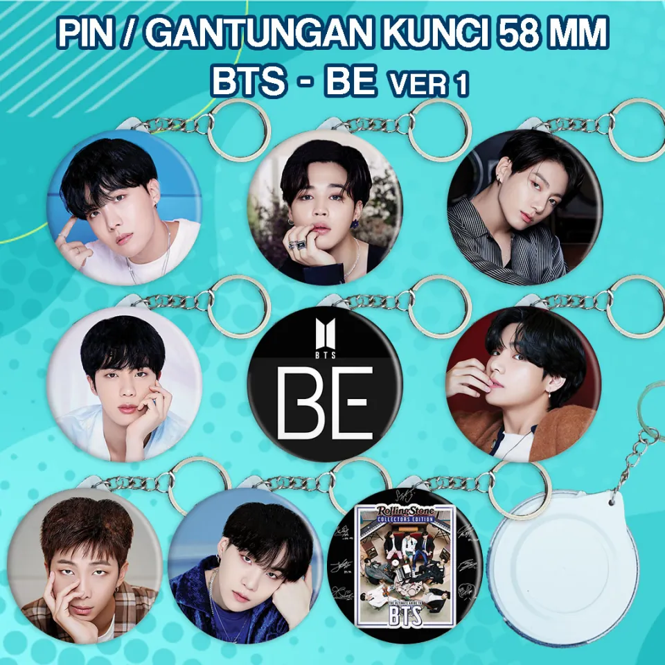Pin / Gantungan Kunci 58 BTS BE versi 1 - Merchandise KPOP