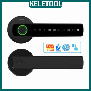 Smart fingerprint password lock Tuya APP IC card electronic lock digital lock keyless entry