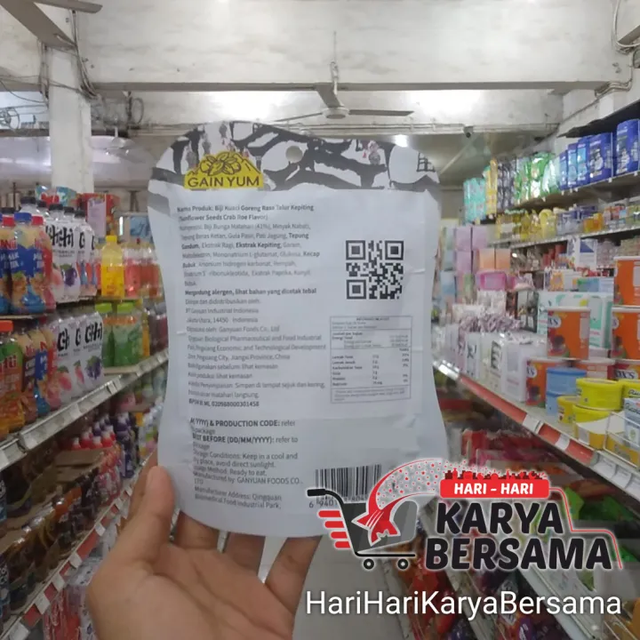 MAKANAN%20RINGAN%20BIJI%20KUACI%20GORENG%20RASA%20TELUR%20KEPITING%20GAIN%20YUM%20SUNFLOWER%20SEEDS%20CRAB%20ROE%20FLAVOR%2040GR%20-%20Image%203