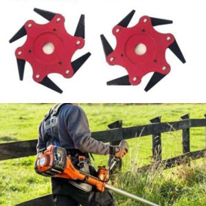 ใบมีดเครื่องตัดหญ้า autoใบตัด เข้า/ออก ใบมีดเครื่องตัดหญ้า6ใบตัด เหล็กแข็งพิเศษ มีสินค้าพร้อมจัดส่ง