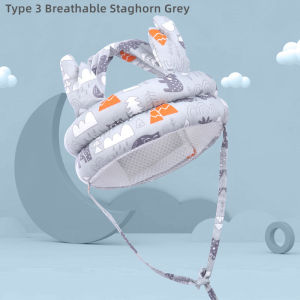 Baby Head Protector Baby Safety Helmet Anti-Collision Head Protection Soft Toddler Walking HelmetAdjustable Kids Anti-Fall Safety Cap for Walking
