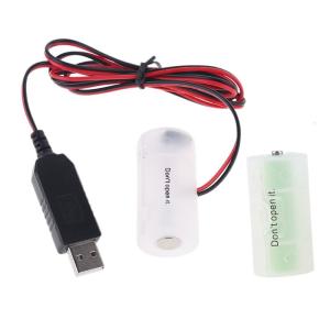 ตัวกำจัด LR14 C อะไหล่สายเคเบิล USB 1-4ชิ้น1.5V C สำหรับแถบไฟ LED นาฬิกาของเล่นไฟฟ้าวิทยุ