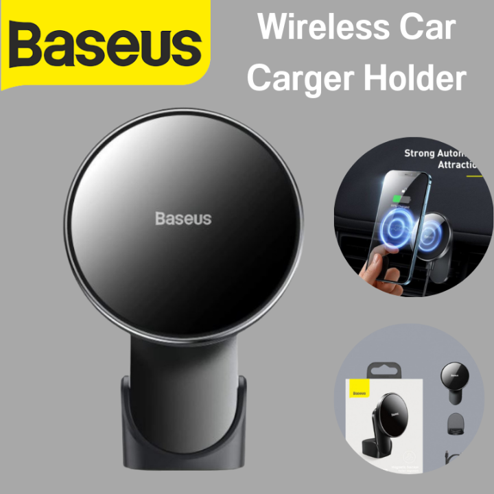 Baseus Wireless Car Charger 15W ชาร์จไร้สายได้ ที่วางมือถือในรถ