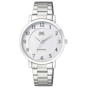 JAM TANGAN Q Q PRIA ORIGINAL QnQ Q944 J204Y Q&Q Q944J204Y Men NG - Silver - Stainless Steel - Jam dunia JD18 # Jam Tangan Pria Jam Pria Jam Tangan Anti Air + JAM TANGAN QQ Q944 204Y JAM TANGAN QnQ Q944 J204Y JAM TANGAN Q&Q Q944J204Y S003