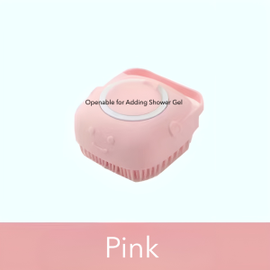 Pet Massage Silicone Bath Brush/ Berus Mandi Silikon/ 宠物洗澡刷