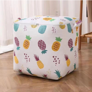 Storage Bag Dengan Penutup Resleting Keranjang Serbaguna Keranjang Storage Box 100Liter