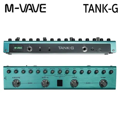 M-VAVE Multi Effect มัลติเอฟเฟค กีต้าร์ เบส Tank-G/Tank-B
