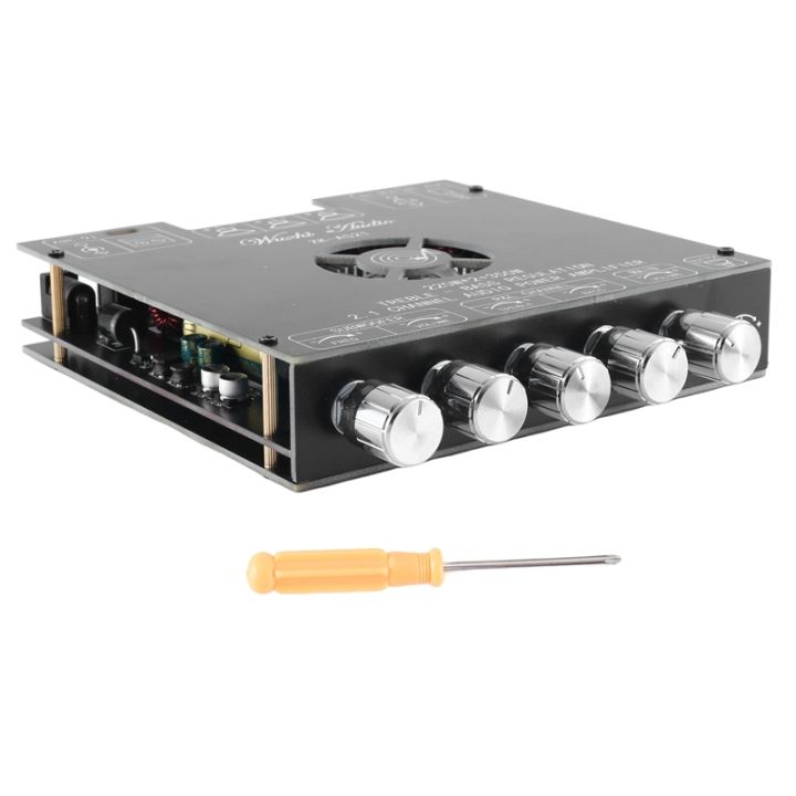 -AS21 Digital Bluetooth Audio Amplifier Board Subwoofer 220Wx2+350W 2 ...