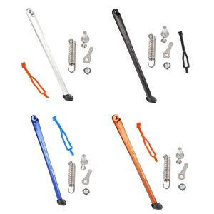 43cm Motorcycle Kickstand for K8 Motocross Universal Modification Side Stand Motorbike Replacement Side Support Stand