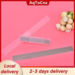 [COD] AqToCna Ship within 24 hours 2pcs 4  8  Stainless Steel Cutters Blades Polymer Pottery Clay Cutting Tools Set