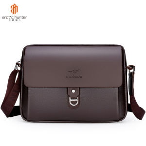 ARCTIC HUNTER กระเป๋าสะพายชาย กระเป๋าแฟชั่นยอดนิยมกระเป๋าหนังกันน้ำ