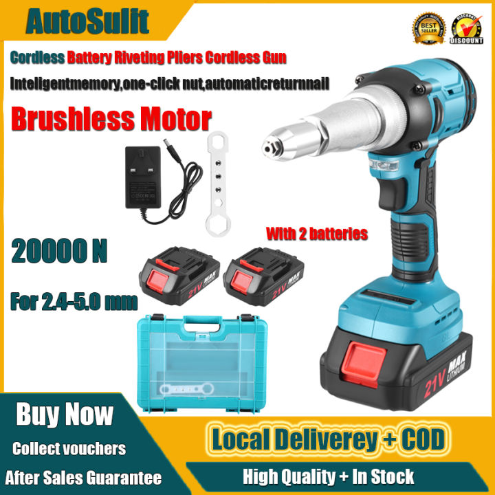 Cordless%20Rivet%20G-un%20Bat-tery%20Powered%20-%2020,000N%20Heavy%20Duty%20Pop%20Riveter%20For%202.4-5.0mm%20Rivets,%20Drill/Screwdriver%20Attachment%20-%20Image%202