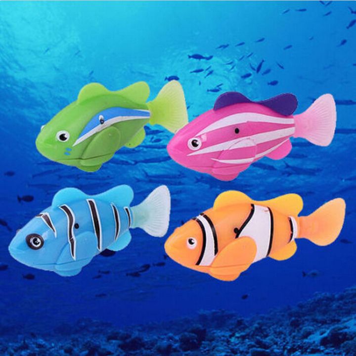 Swimming Robot Fish Activated in Water Magical Electronic Toy Kids