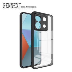 GENNEXT Hardcase Bumper XIAOMI MI REDMI NOTE 12 13 13PRO 13PROPLUS 14 14T 14TPRO T PRO PLUS + POCO F5 F6 X6 X6PRO X7 M6 M6PRO 5G Case Anti Yellow Armor PC TPU Frame Airbags