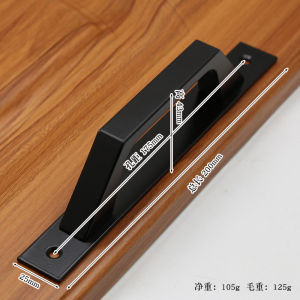 Sliding Barn Door Handle 20cm Hole Center Solid Steel Furniture Door Handlesfor Wooden Door Sliding Barn Doors