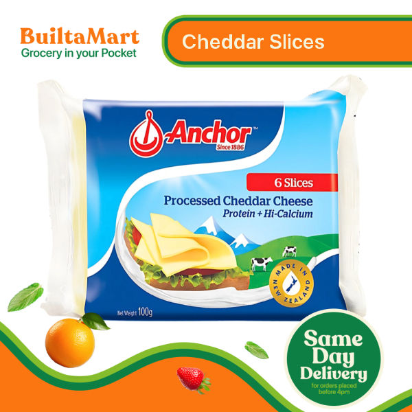 Anchor Cheddar Cheese 6-Slices (100g) | Lazada PH