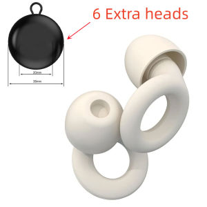 Original Earplugs for Sleeping Anti Noise Silicone Earplugs For Swimming Sleep Noise Reduction-Soundproof Airplane Silicone Earbuds High Quality Quiet Earplugs Waterproof Design