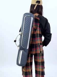 Multi-layer Thickened Billiard Cue Bag 5 Holes 6 Holes Fabric Cue Tube 7 Holes Nine-ball Cue Soft Bag Portable One-half Big Head