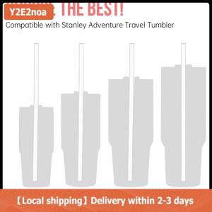 【Local shipping】 6 Pack Replacement Straws Compatible Stanley 40oz Tumbler Plastic Clear Reusable For Travel Tumbler Ice Cup Straw Set