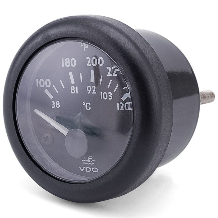 VDO Water Temperature Gauge Electromagnetic Water Temperature Gauge 38 ...