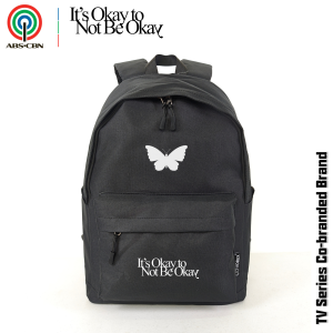 ABS-CBN Authorized VOREX V6813 Co-Branded Backpack – It’s Okay to Not Be Okay TV Series Limited Edition | Red/Black | 15.6" Laptop Compartment Durable Polyester