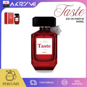 AKRYMI AUGEAS [TASTE – Red] Perfume for Women – 100ml | Seductive Bold & Long-Lasting Scent with a Touch of Fiery Elegance Scented Scent Cologne Aroma Perfumes Fragrance Cosmetic