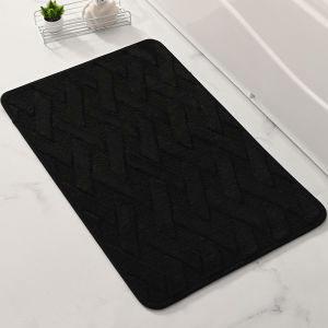 40x60CM 3D X Imitation Fur Carpet Floor Carpet Kitchen Floor Mat Bedroom Mat Absorbent Carpet Anti-slip Alas Kaki 仿毛地毯