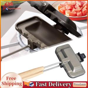 [Ueb]Grilled Cheese Maker Double-Sided Sandwich Mold Nonstick High Temperature Resistant for Breakfast Pancakes Toast Omelets