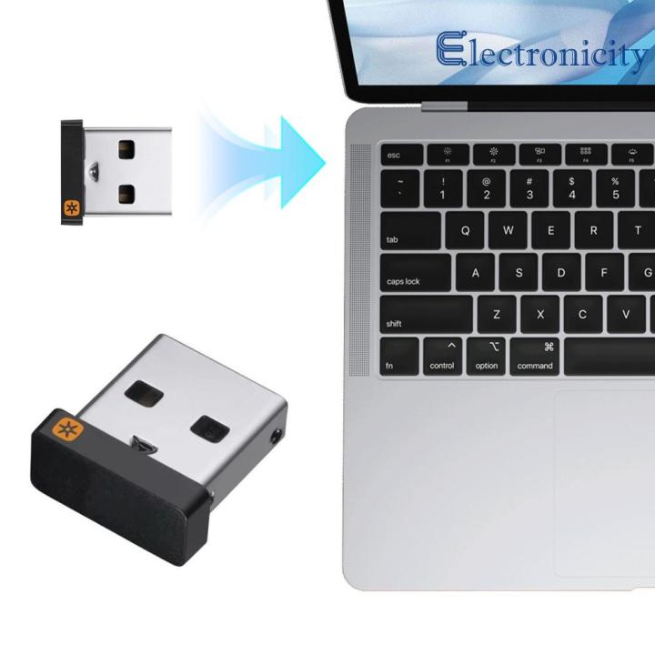 Multi-Device Wireless USB Adapter for Logitech Unifying Mouse Keyboard ...