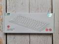 ACTTO B603 Ergonomic Scissors type Curved Slim Multi Device 2.4 GHz USB Receiver, Bluetooth 5.2 Wireless Keyboard. 