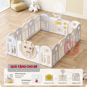 Nhà Bóng Cho Bé V-BABYQuây Nhựa Hình Hươu Cao Cổ Vui Nhộn Gấp Gọn Có Thanh Bóng Rổ Vận Động