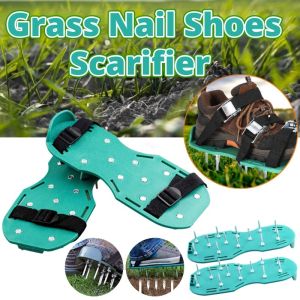 Lawn Loosening Some Lawn Aeration Shoes Spikes Grass Shoes Loose Epoxy Self-flowing Garden Ground Turf Aeration Spikes Land Shoes