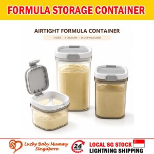 Formula Powder Storage Container with Scoop and Leveller Airtight Dry Food Jar 800ml 1300ml 1800ml