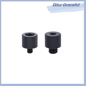 Ditur 3 8 to 1 4 Male to Female Thread Screw Mount Adapter Tripod Plate Screw Mount