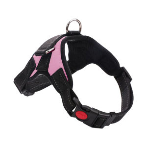 QQPET สายจูงสุนัข เสื้อรัดอกสุนัข เสื้อรัดอกสัตว์เลี้ยง สายจูงสุนัข พันธุ์กลาง-ใหญ่  หลายสี หลายไซส์ สายจูงหมา มีแถบสะท้อนแสง