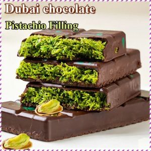 Pure Chocolate Pistachio Paste Health Attributes Snack Natural and Pollution-free Unique Taste
