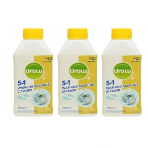 「Dettol Same model」Urolu Washing Machine Cleaner 5In1 Kill 99.9% Of Bacteria 250ml Pembersih Lemon x3